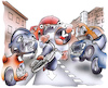 Cartoon: Radfahrer (small) by HSB-Cartoon tagged straße,radfaher,verkehr,verkehrsteilnehmer,radler,fahrrad,auto,unfall,unfallgefahr,radweg,radwegenetz,autofahrer,stadtverkehr,cartoon,cartoonzeichner