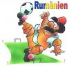 Cartoon: Romania (small) by HSB-Cartoon tagged sport,em2008,football