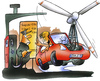 Cartoon: Spritpreise (small) by HSB-Cartoon tagged energie,windrad,tanken,tankstelle,sprit,spritpreis,benzinpreis,auto,verkehr,diesel,super,tankwart