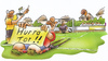 Cartoon: stiller Jubel (small) by HSB-Cartoon tagged fussball,soccer,tor,torjubel,schiedsrichter,fussballspieler,fussballstadion,fussballplatz,goal,forward,defender,goalkeeper,airbrush