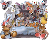 Cartoon: Straßenkarneval (small) by HSB-Cartoon tagged karneval,fasching,straßenkarneval,karnevalsbühne,bütt,rosenmontag,rosenmontagsumzug,narren,karnevalsprinz,elferrat,cartoon,bühne,show,auftritt,helau,alaaf,konfetti,verkleidung