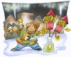 Cartoon: Sylvesterknaller (small) by HSB-Cartoon tagged sylvester,neujahr,böller,knaller,rakete,sylvesterrakete,cartoon,karikatur,hsb,hsbcartoon,hsbcartoonde,airbrush,design,illustration