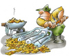 Cartoon: Tiermast (small) by HSB-Cartoon tagged agrar,landwirtschaft,massentierhaltung,schweinemast,hähnchenmast,bauer,bauernhof,viehstall,agrarbusiness,agrarindustrie,geld,airbrush