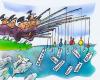 Cartoon: Wahlangeln (small) by HSB-Cartoon tagged wahl polizik wähler votum angeln wahlprogramm infrastruktur bildung