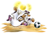 Cartoon: WM 2022 (small) by HSB-Cartoon tagged wm,worldchampionship,qatar,katar,soccer,fussball,fußball,scheich,wüste,dessert,weltmeisterschaft,fussballspiel,nationalmannschaft,team,cartoon