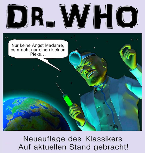 Cartoon: Dr. WHO (medium) by Cartoonfix tagged dr,who