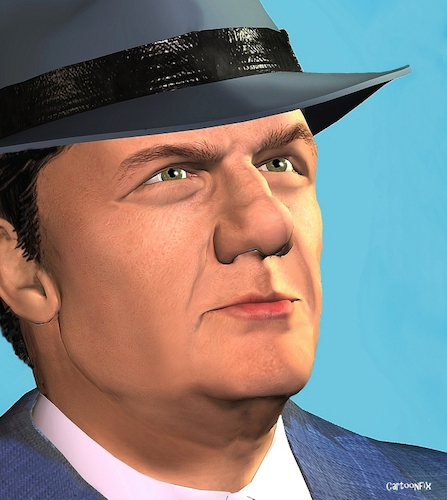 Cartoon: Karl Malden (medium) by Cartoonfix tagged karl,malden,the,streets,of,san,francisco