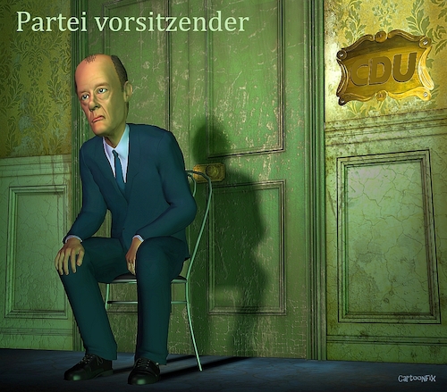 Cartoon: Partei vorsitzender (medium) by Cartoonfix tagged merz,cdu,partei,vorsitzender