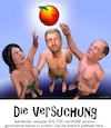Cartoon: Die Versuchung (small) by Cartoonfix tagged spd,fdp,grüne,koalitionsverhandlungen
