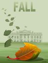 Cartoon: FALL (small) by Cartoonfix tagged fall,autumn,election,usa,2020,donald,trump,white,house,washington
