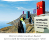 Cartoon: Heute morgen am Südpol (small) by Cartoonfix tagged klimaerwärmung,eisschmelze,umweltschutz