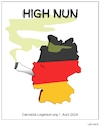 Cartoon: High Nun (small) by Cartoonfix tagged canabis,legalisierung,april,2024,wortspiel,high,noon,western