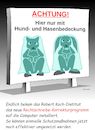 Cartoon: Hund und Hasen-Bedeckung (small) by Cartoonfix tagged corona,maßnahmen,verordnung,rki,und,bundesregierung