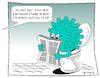 Cartoon: Leben mit dem Virus (small) by Cartoonfix tagged corona,virus,alltag,neue,realität