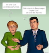 Cartoon: Licht am Ende des Tunnels (small) by Cartoonfix tagged impfpflicht,söder,hysterie,corona,pandemie