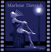 Cartoon: Marlene Dietrich (small) by Cartoonfix tagged marlene,dietrich,wortspiel