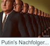 Cartoon: Putins Nachfolger (small) by Cartoonfix tagged putins nachfolger successor