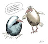 Cartoon: Ausgebrütet (small) by jakpet tagged corona,2020,daheimbleiben,lockdown