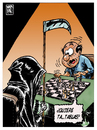 Cartoon: La partida de su vida (small) by Wadalupe tagged ajedrez,dibujo,humor