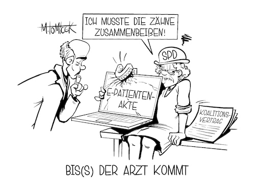 Biss der Arzt kommt