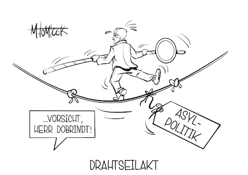 Drahtseilakt
