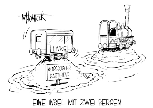 Eine Insel mit zwei Bergen Eine Insel mit zwei Bergen