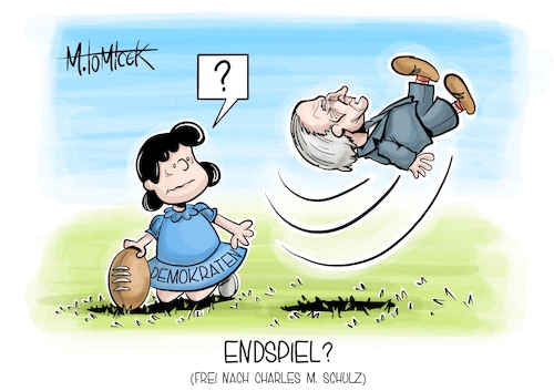 Cartoon: Endspiel? (medium) by Mirco Tomicek tagged joe,biden,nato,gipfel,verprecher,versprochen,putin,selenskyj,gesundheit,debatte,gesund,usa,us,präsident,präsidentschaftswahl,wahl,wahlen,kandidat,kandidaten,amerika,peanuts,fußball,endspiel,em,europameisterschaft,cartoon,karikatur,pressekarikatur,mirco,tomicek,joe,biden,nato,gipfel,verprecher,versprochen,putin,selenskyj,gesundheit,debatte,gesund,usa,us,präsident,präsidentschaftswahl,wahl,wahlen,kandidat,kandidaten,amerika,peanuts,fußball,endspiel,em,europameisterschaft,cartoon,karikatur,pressekarikatur,mirco,tomicek