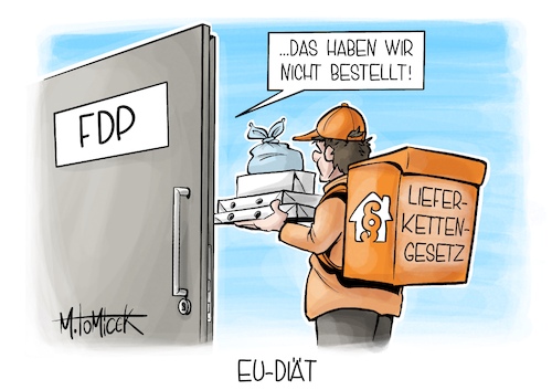 Cartoon: EU-Diät (medium) by Mirco Tomicek tagged eu,europa,abstimmung,lieferkette,lieferkettengesetz,gesetz,menschenrechte,umwelt,liefern,richtlinie,schutz,lieferando,fdp,karikatur,cartoon,pressekarikatur,mirco,tomicek,eu,europa,abstimmung,lieferkette,lieferkettengesetz,gesetz,menschenrechte,umwelt,liefern,richtlinie,schutz,lieferando,fdp,karikatur,cartoon,pressekarikatur,mirco,tomicek