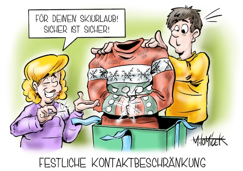 Festliche Kontaktbeschränkungen