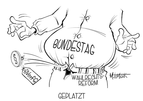 Geplatzt