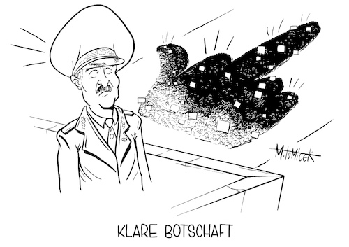 Cartoon: Klare Botschaft (medium) by Mirco Tomicek tagged belarus,protest,proteste,lukaschenko,demo,demonstranten,weißrussland,russland,botschaft,volk,karikatur,cartoon,mirco,tomicek,belarus,protest,proteste,lukaschenko,demo,demonstranten,weißrussland,russland,botschaft,volk,karikatur,cartoon,mirco,tomicek