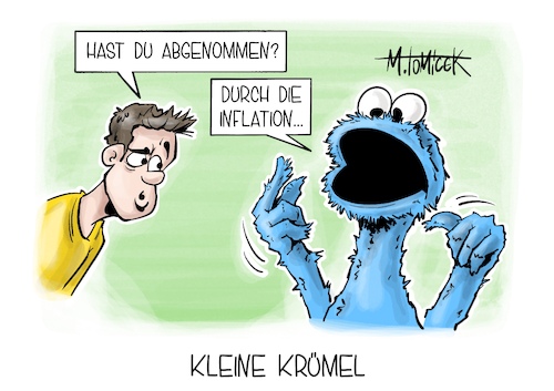 Cartoon: Kleine Krümel (medium) by Mirco Tomicek tagged essen,nahrung,tafel,tafeln,ernährung,inflation,armut,geld,finanzen,familien,kinder,familie,rationierung,rationieren,krümelmonster,sesamstraße,karikatur,pressekarikatur,cartoon,mirco,tomicek,essen,nahrung,tafel,tafeln,ernährung,inflation,armut,geld,finanzen,familien,kinder,familie,rationierung,rationieren,krümelmonster,sesamstraße,karikatur,pressekarikatur,cartoon,mirco,tomicek