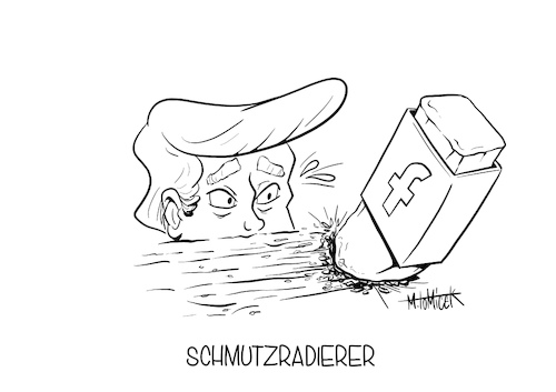 Cartoon: Schmutzradierer (medium) by Mirco Tomicek tagged trumppost,donald,trump,facebook,socialmedia,media,post,wahl,wahlwerbung,rassismus,hass,nazisymbol,grenzen,twitter,amerika,präsident,präsidentschaftswahl,us,usa,karikatur,cartoon,mirco,tomicek,trumppost,donald,trump,facebook,socialmedia,media,post,wahl,wahlwerbung,rassismus,hass,nazisymbol,grenzen,twitter,amerika,präsident,präsidentschaftswahl,us,usa,karikatur,cartoon,mirco,tomicek