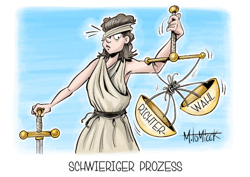 Schwieriger Prozess