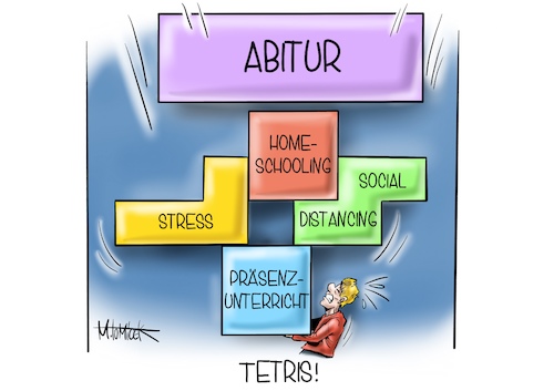 Cartoon: Tetris! (medium) by Mirco Tomicek tagged schule,schüler,schülerinnen,lehrer,lehramt,lehrerinnen,schulminister,öffnung,öffnungskurs,abi,abitur,abiturprüfung,abiturprüfungen,prüfungen,prüfung,lernen,homeschooling,schooling,heim,zuhause,daheim,homeoffice,distanzunterricht,distanz,unterricht,unterrichten,tetris,kultusministerkonferenz,konferenz,kultusminister,minister,schuljahr,corona,covid19,lockdown,pandemie,virus,cartoon,karikatur,mirco,tomicek,schule,schüler,schülerinnen,lehrer,lehramt,lehrerinnen,schulminister,öffnung,öffnungskurs,abi,abitur,abiturprüfung,abiturprüfungen,prüfungen,prüfung,lernen,homeschooling,schooling,heim,zuhause,daheim,homeoffice,distanzunterricht,distanz,unterricht,unterrichten,tetris,kultusministerkonferenz,konferenz,kultusminister,minister,schuljahr,corona,covid19,lockdown,pandemie,virus,cartoon,karikatur,mirco,tomicek