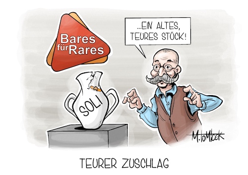 Teurer Zuschlag