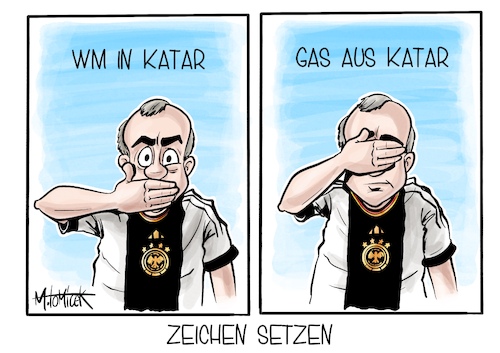 Zeichen setzen