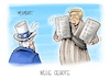 Cartoon: Neue Gebote (small) by Mirco Tomicek tagged donald,trump,amtseinführung,amt,päsident,präsidentschaft,usa,amerika,us,gesetze,gesetz,joe,biden,europa,zölle,zehn,gebote,karikatur,pressekarikatur,cartoon,mirco,tomicek