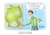 Cartoon: Söder-Sturm (small) by Mirco Tomicek tagged csu,parteitag,augsburg,markus,söder,rede,parteien,cdu,union,merz,wahlkamp,wahl,wahlen,sturm,wind,tornado,karikatur,pressekarikatur,cartoon,mirco,tomicek