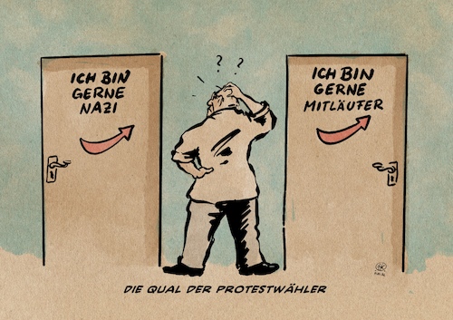 Cartoon: AFD (medium) by Guido Kuehn tagged afd,afd