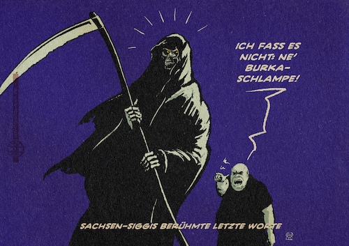 Cartoon: comicsgegenRechts (medium) by Guido Kuehn tagged nazis,nazis