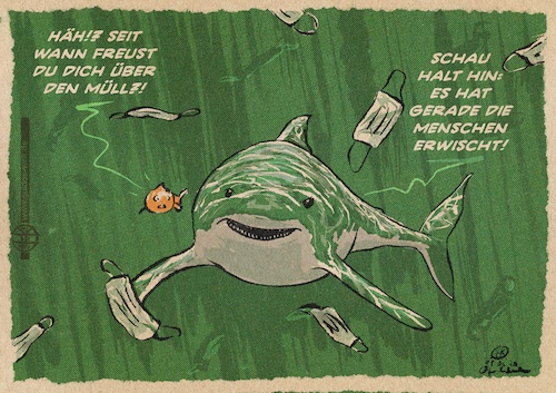 Cartoon: Welterbe (medium) by Guido Kuehn tagged umweltzerstörung,müll,plastikinseln,ozeane,kultur,umweltzerstörung,müll,plastikinseln,ozeane,kultur