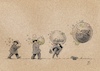 Cartoon: Blasenbewohner (small) by Guido Kuehn tagged medien,blasen,querdenker