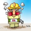 Cartoon: Fireman (small) by Sergey Ermilov tagged fire,fireman,firebrigade