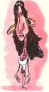 Cartoon: Amy Winehouse (small) by dotmund tagged amy winehouse