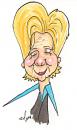 Cartoon: Hillary Rodham Clinton (small) by dotmund tagged hillary,clinton,usa,presidential,election