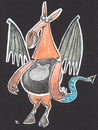 Cartoon: The Jersey Devil (small) by dotmund tagged jersey,devil