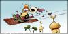 Cartoon: Flying Ouch (small) by gnurf tagged gnurf,flying,carpet,nuts,aladdin