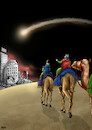 Cartoon: Three Wise Men (small) by miguelmorales tagged three,wise,men,christmas,war,ukraine,russia,january,jesus