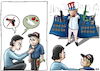 Cartoon: U.S gun culture (small) by miguelmorales tagged us,gun,culture,control,texas,massacre